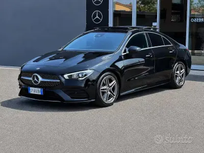 Usata Mercedes CLA200 Premium 150 CV (110 kW) 2023 Nero Coupé