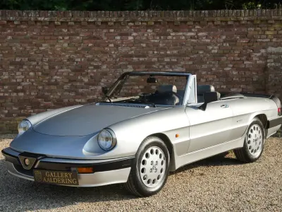 Usata Alfa Romeo Spider Quadrifoglio Verde 125 CV (91 kW) 1987 Argento Cabrio