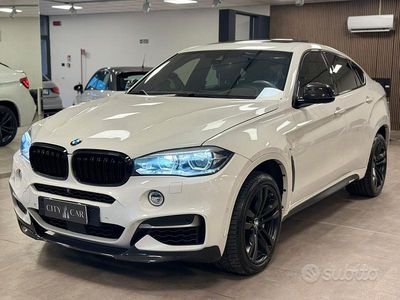 Usata BMW X6 M50 Efficient Dynamics 380 CV (279 kW) 2015 Bianco SUV