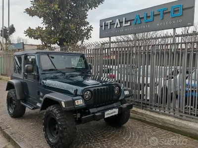 Occasion Jeep Wrangler Sahara 177 PK (130 kW) 2005 Groen SUV