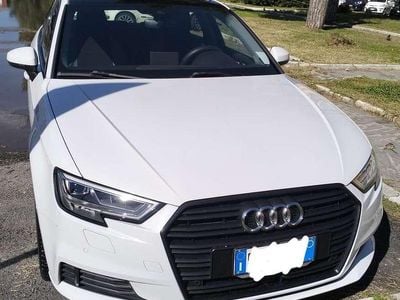 Usata Audi A3 Sport 116 CV (85 kW) 2017 Bianco Berlina