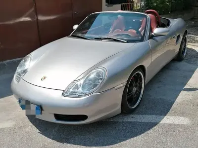 Usata Porsche Boxster 204 CV (150 kW) 1998 Grigio Cabrio