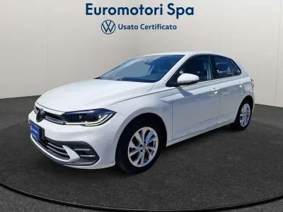 Usata VW Polo Style 95 CV (69 kW) 2023 Bianco Utilitaria