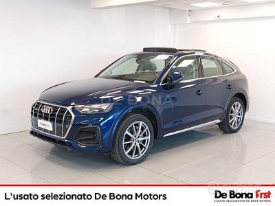 Usata Audi Q5 Sportback Advanced 265 CV (194 kW) 2021 Blu navarra met. SUV
