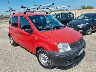 Usata Fiat Panda Active 75 CV (55 kW) 2009 Rosso Utilitaria