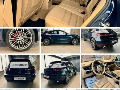 Usata Porsche Macan Turbo 400 CV (294 kW) 2015 Blu SUV