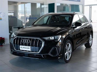 Usata Audi Q3 S-Line 150 CV (110 kW) 2021 Nero / black SUV