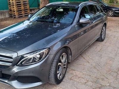 Usata Mercedes C200 136 CV (100 kW) 2018 Grigio Station wagon