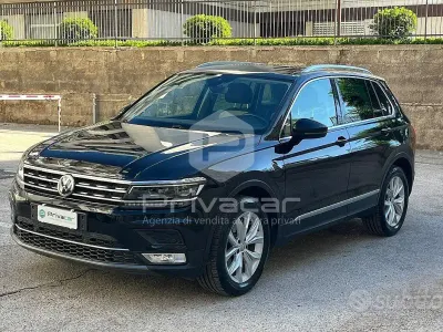 Usata VW Tiguan Executive 150 CV (110 kW) 2017 Nero SUV