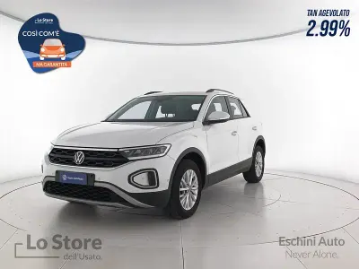 Begagnad VW T-Roc Life 110 HK (80 kW) 2022 Vit SUV