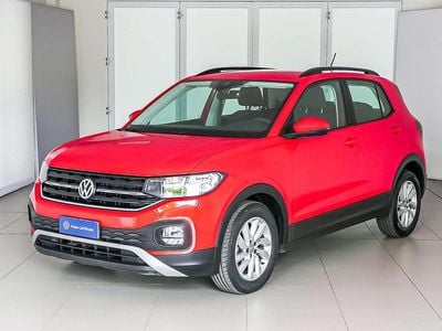 Usata VW T-Cross Style 95 CV (69 kW) 2019 Rosso flash SUV