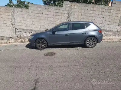 Usata Seat Leon 150 CV (110 kW) 2018 Grigio Berlina