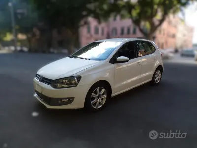 Usata VW Polo Comfortline 86 CV (63 kW) 2010 Bianco Utilitaria