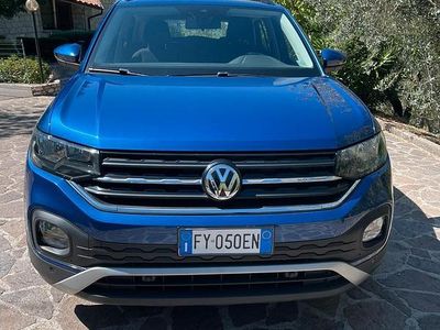 Usata VW T-Cross Style 115 CV (84 kW) 2019 Blu SUV