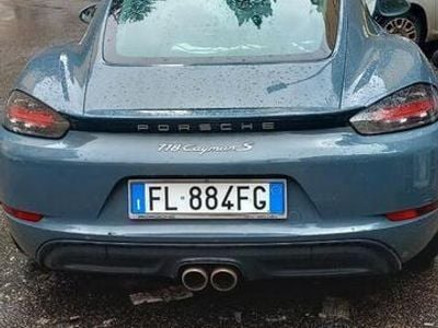 Usata Porsche Cayman 2017 Grigio Coupé