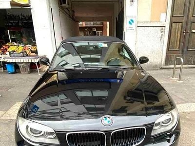 Usata BMW 120 Cabriolet 176 CV (129 kW) 2009 Nero Cabrio