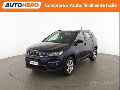 Usata Jeep Compass Longitude 140 CV (102 kW) 2019 Blu SUV