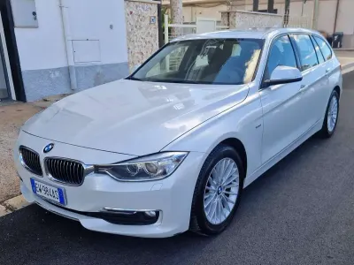Usata BMW 318 Luxury Line 143 CV (105 kW) 2014 Bianco Station wagon