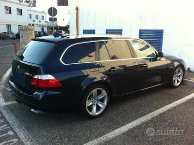 Usata BMW 520 Efficient Dynamics 177 CV (130 kW) 2009 Blu Station wagon