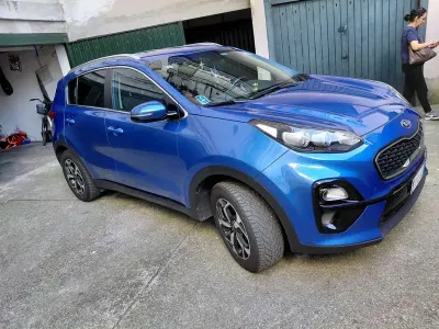 Usata Kia Sportage 132 CV (97 kW) 2018 Blu/azzurro SUV
