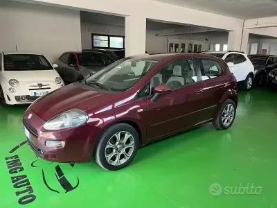 Usata Fiat Punto Lounge 85 CV (62 kW) 2012 Viola Utilitaria