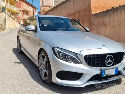 Usata Mercedes C220 2014 Grigio Berlina