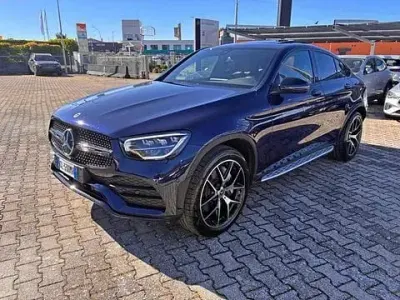 Gebraucht Mercedes GLC220 Edition 194 PS (142 kW) 2022 Blau Coupé