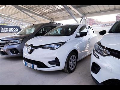 Usata Renault Zoe Life 80 kW (109 CV) 2020 Bianco Utilitaria