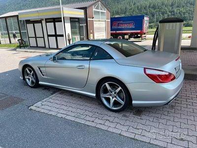 Usata Mercedes SL350 Premium 306 CV (225 kW) 2012 Grigio Cabrio