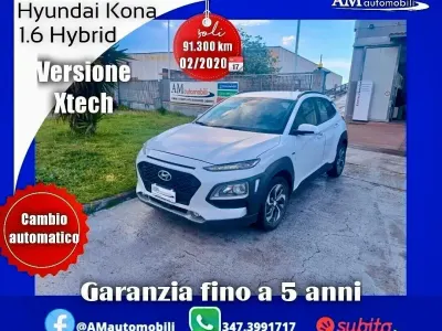 Usata Hyundai Kona 104 CV (76 kW) 2020 Bianco SUV