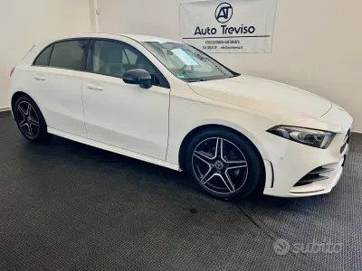 Usata Mercedes A180 Premium 116 CV (85 kW) 2021 Bianco Berlina