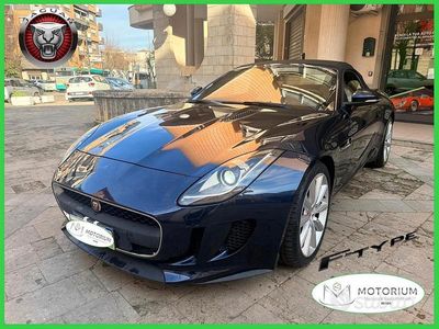 Usata Jaguar F-Type 340 CV (250 kW) 2015 Blu Cabrio