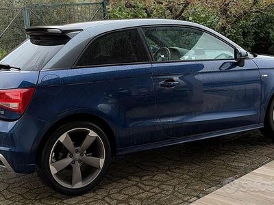 Usata Audi A1 S-Line 185 CV (136 kW) 2012 Blu Utilitaria
