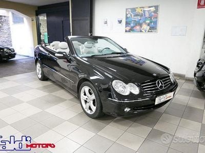Usata Mercedes CLK200 163 CV (119 kW) 2004 Nero Cabrio