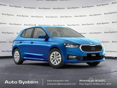 Nuova Skoda Fabia 95 CV (69 kW) 2026 Bluazzurro Utilitaria