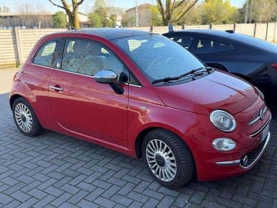 Begagnad Fiat 500 Collezione 69 HK (50 kW) 2018 Röd Halvkombi