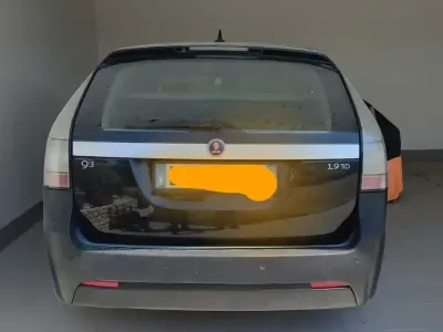 Usata Saab 9-3 131 CV (96 kW) 2008 Nero Station wagon