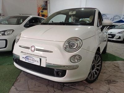 Usata Fiat 500C 95 CV (69 kW) 2011 Bianco Cabrio