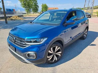 Usata VW T-Cross Advance 110 CV (80 kW) 2021 Bluazzurro SUV