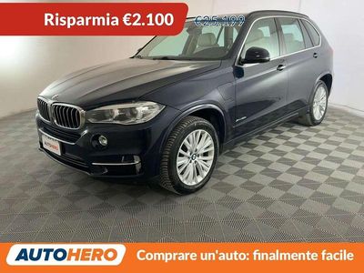 Usata BMW X5 Luxury Line 245 CV (180 kW) 2016 Blu/azzurro SUV