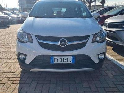 Usata Opel Karl Rocks 73 CV (53 kW) 2019 Bianco Utilitaria