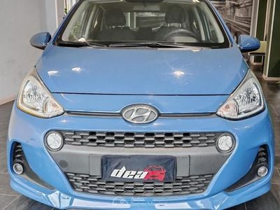Usata Hyundai i10 Style 67 CV (49 kW) 2017 Blu Utilitaria