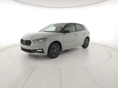 Nuova Skoda Fabia 115 CV (84 kW) 2026 Verde dolomite nero tulipano perlato Utilitaria
