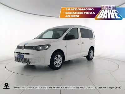 Nuova VW Caddy 114 CV (83 kW) 2025 Bianco candy Monovolume