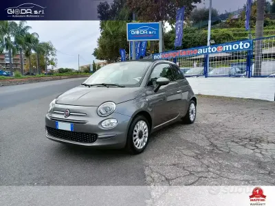 Begagnad Fiat 500C Lounge 69 HK (50 kW) 2019 Grå Cab