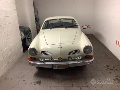 Begagnad VW Karmann Ghia 1970 Vit Sportkupé