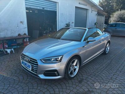 Usata Audi A5 Cabriolet 190 CV (139 kW) 2018 Grigio Cabrio
