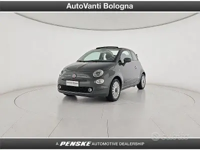 Usata Fiat 500C Lounge 69 CV (50 kW) 2016 Grigio Cabrio