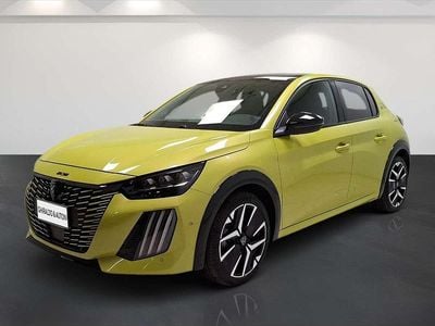 Usata Peugeot e-208 GTi 114 kW (156 CV) 2024 Giallo Utilitaria