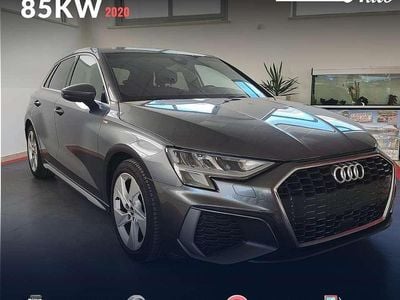 Usata Audi A3 S-Line 116 CV (85 kW) 2020 Grigio Berlina